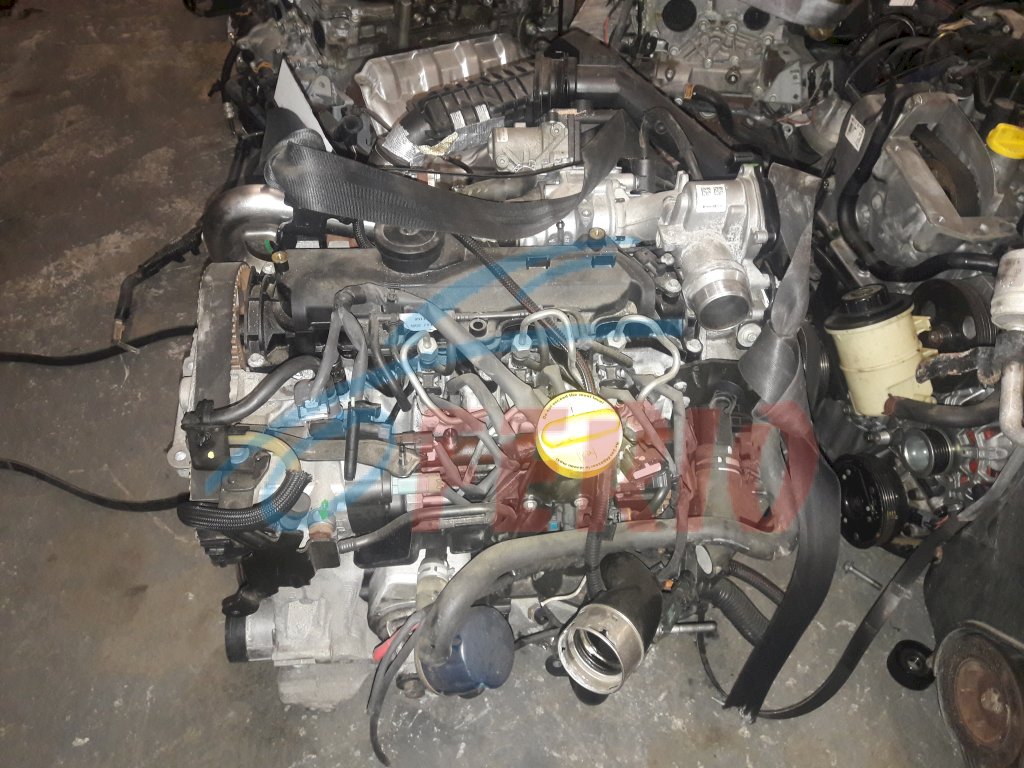 Двигатель (с навесным) для Nissan Qashqai (J11) 1.5d (K9K 110hp) FWD MT
