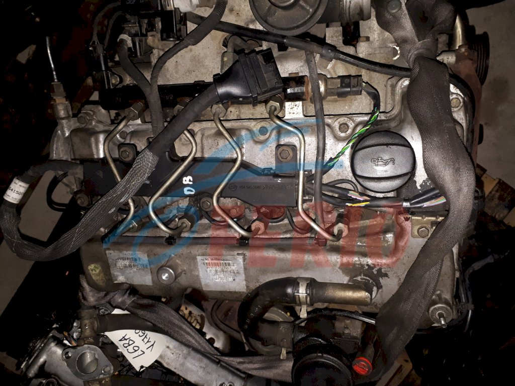 Двигатель (с навесным) для SsangYong Actyon (CJ) 2.0d (D20DT 141hp) 4WD MT