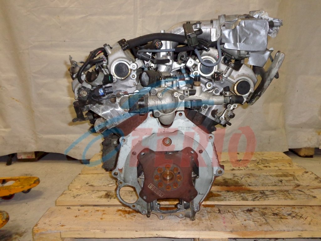 Двигатель (с навесным) для Kia Sorento (BL) 2004 3.5 (G6CU 195hp) 4WD AT