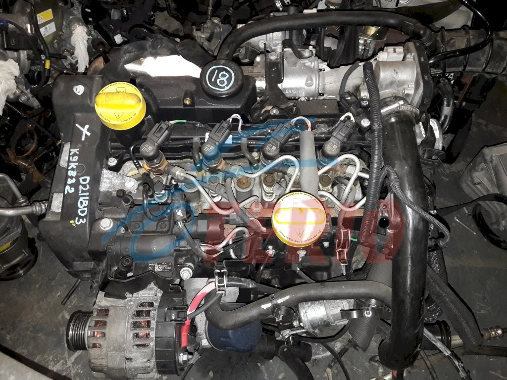 Двигатель для Nissan Juke (YF15) 1.5d (K9K 110hp) FWD CVT