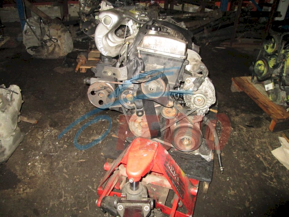Двигатель (с навесным) для Toyota Carina E (AT191L) 1994 1.8 (7A-FE 107hp) FWD MT