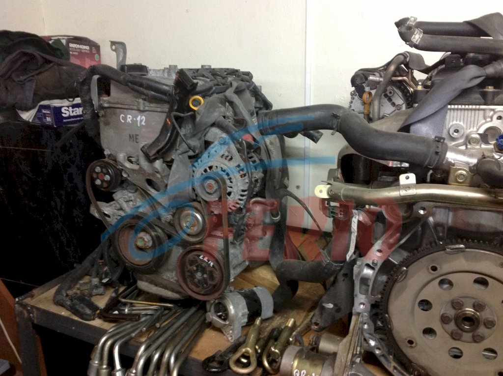 Двигатель (с навесным) для Nissan Micra (K12) 2007 1.2 (CR12DE 65hp) FWD AT