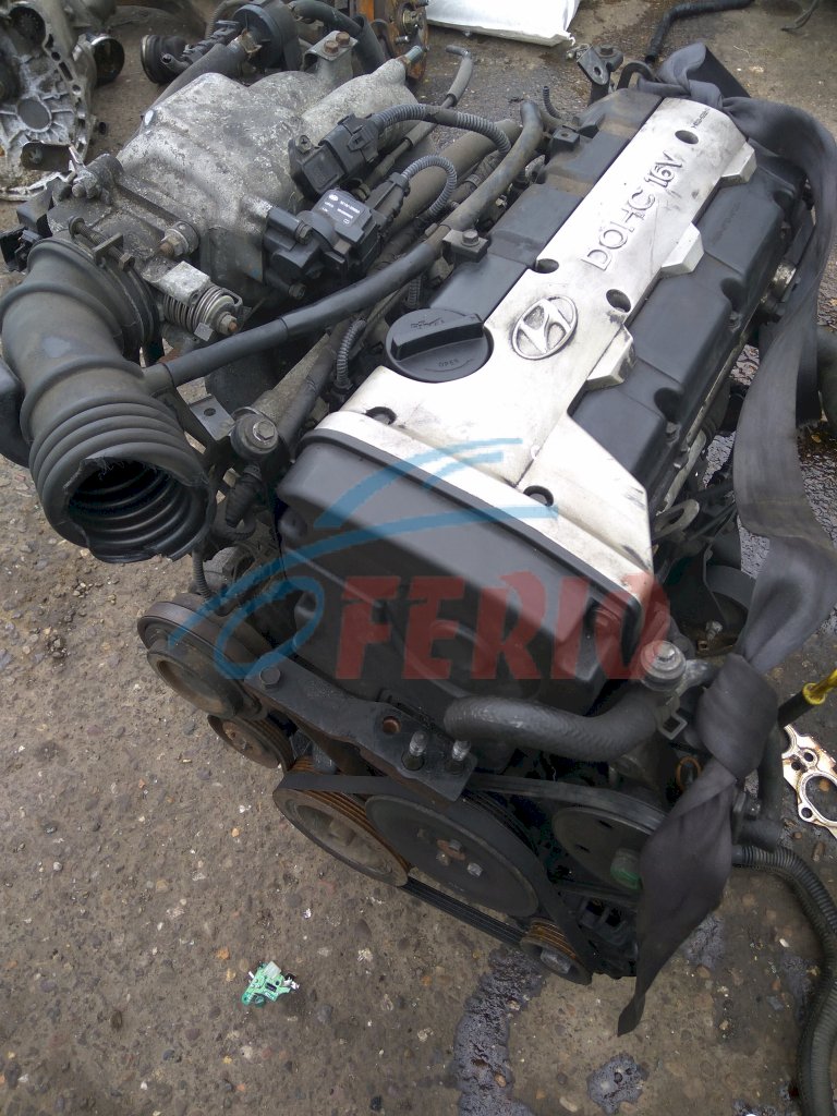 Двигатель (с навесным) для Hyundai Elantra (XD) 1.8 (G4GB 132hp) FWD MT
