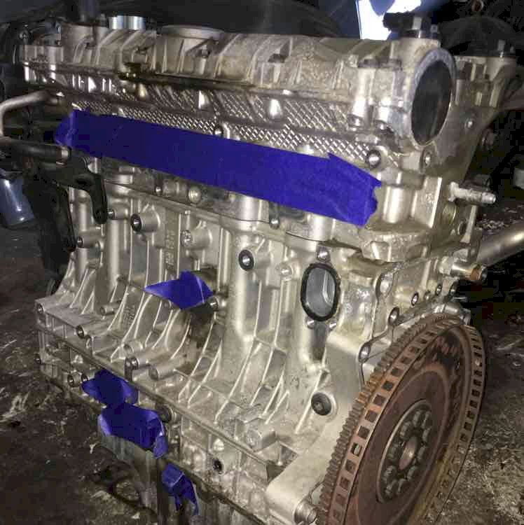 Двигатель (с навесным) для Volvo S80 (AS60) 2.5 (B5254T10 231hp) FWD AT