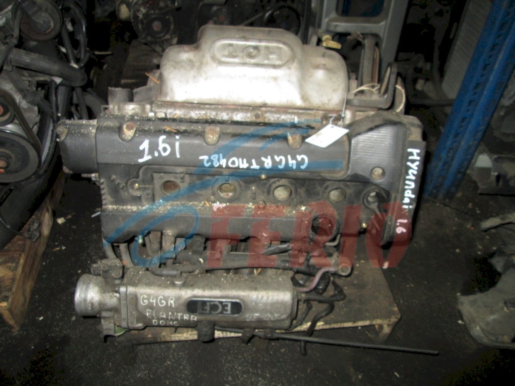 Двигатель (с навесным) для Hyundai Matrix (FC) 1.6 (G4ED-G 103hp) FWD AT