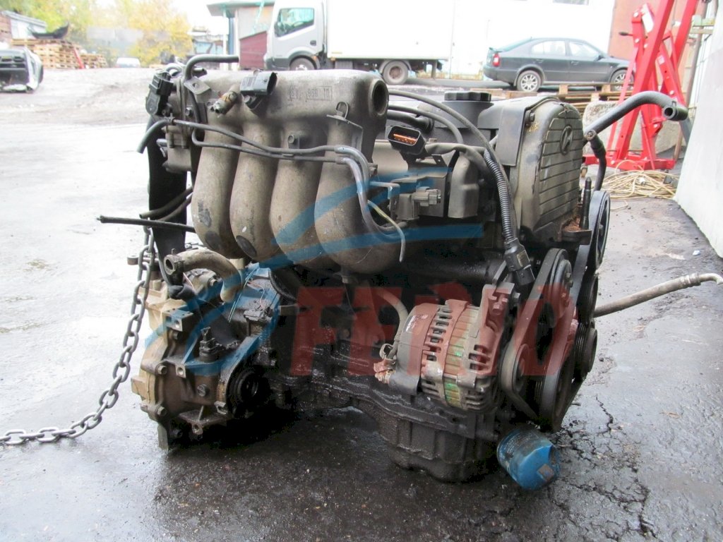 Двигатель (с навесным) для Hyundai Sonata 2003 2.0 (G4JP 131hp) FWD AT
