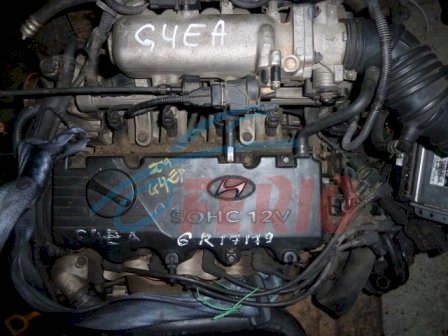 Двигатель (с навесным) для Hyundai Getz (TB) 1.3 (G4EA 85hp) FWD MT