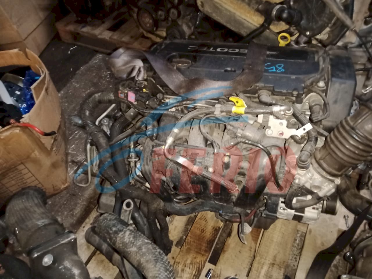 Двигатель (с навесным) для Chevrolet Cruze (J300) 2014 1.8 (F18D4 141hp) FWD MT