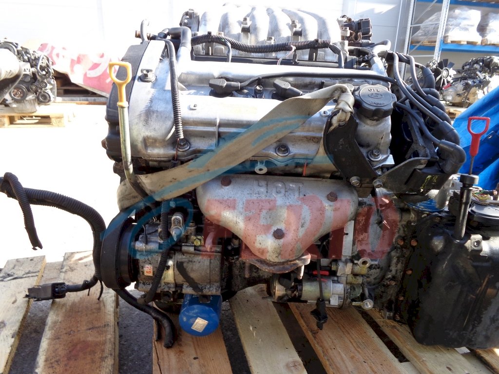 Двигатель (с навесным) для Kia Magentis (GD) 2002 2.5 (G6BV 169hp) FWD MT