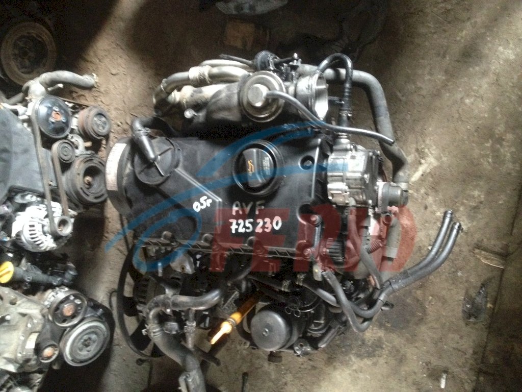Двигатель для Audi A4 (8E2, B6) 2000 1.9d (AVF 130hp) 4WD AT