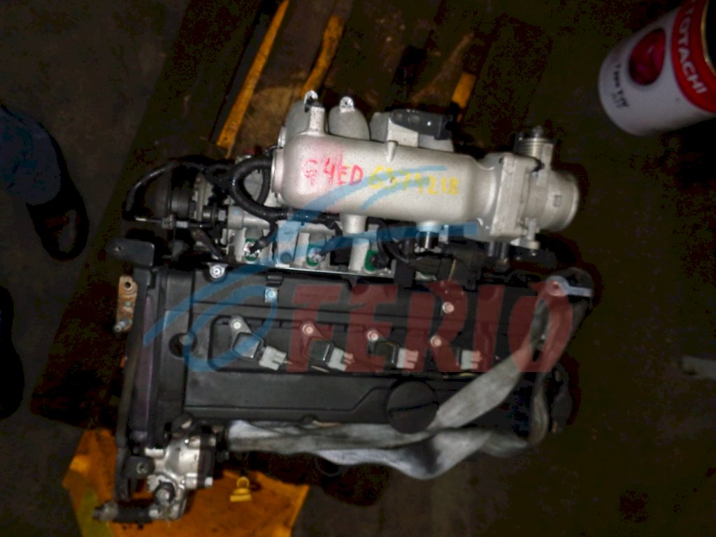 Двигатель (с навесным) для Kia Cerato (LD) 2007 1.6 (G4ED 105hp) FWD AT