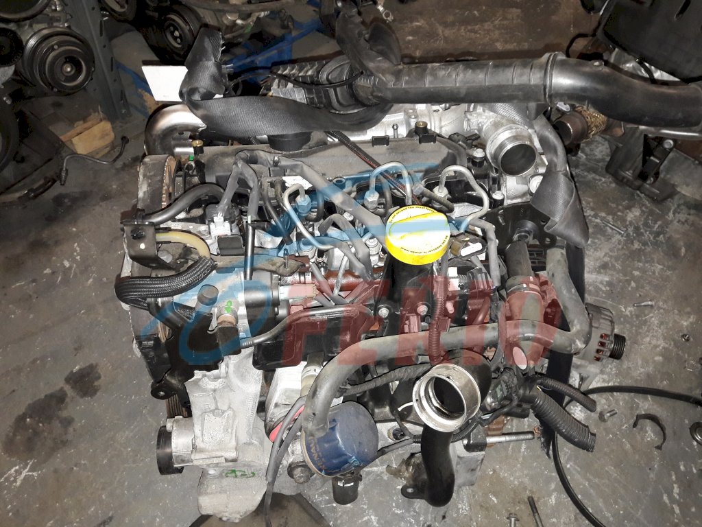 Двигатель (с навесным) для Nissan Qashqai (J10) 1.5d (K9K 106hp) FWD MT