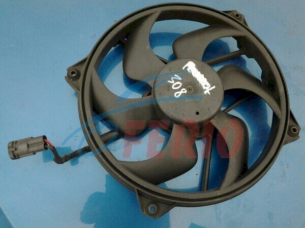 Вентилятор радиатора охлаждения ДВС для Citroen C4 (B7) 2012 1.6 (EP6C 120hp) FWD AT