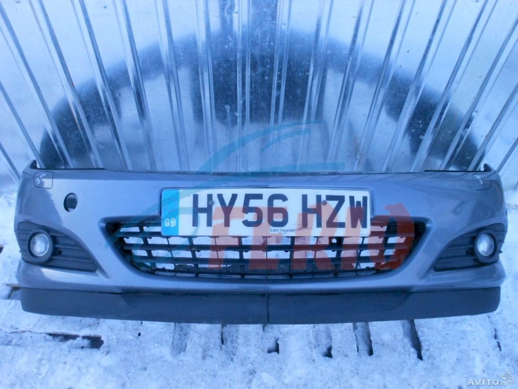 Бампер передний для Opel Astra (H GTC) 2005 1.8 (Z18XER 140hp) FWD MT