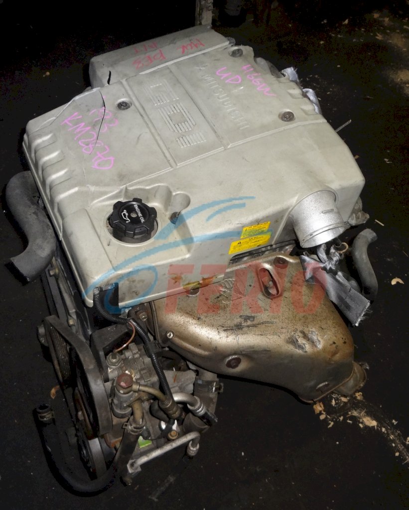 Двигатель (с навесным) для Mitsubishi Lancer (CK/P_A) 2002 1.8 (4G93 131hp) FWD AT