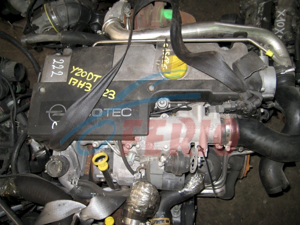 Двигатель (с навесным) для Opel Astra (G F48) 2.0d (Y20DTH 101hp) FWD MT