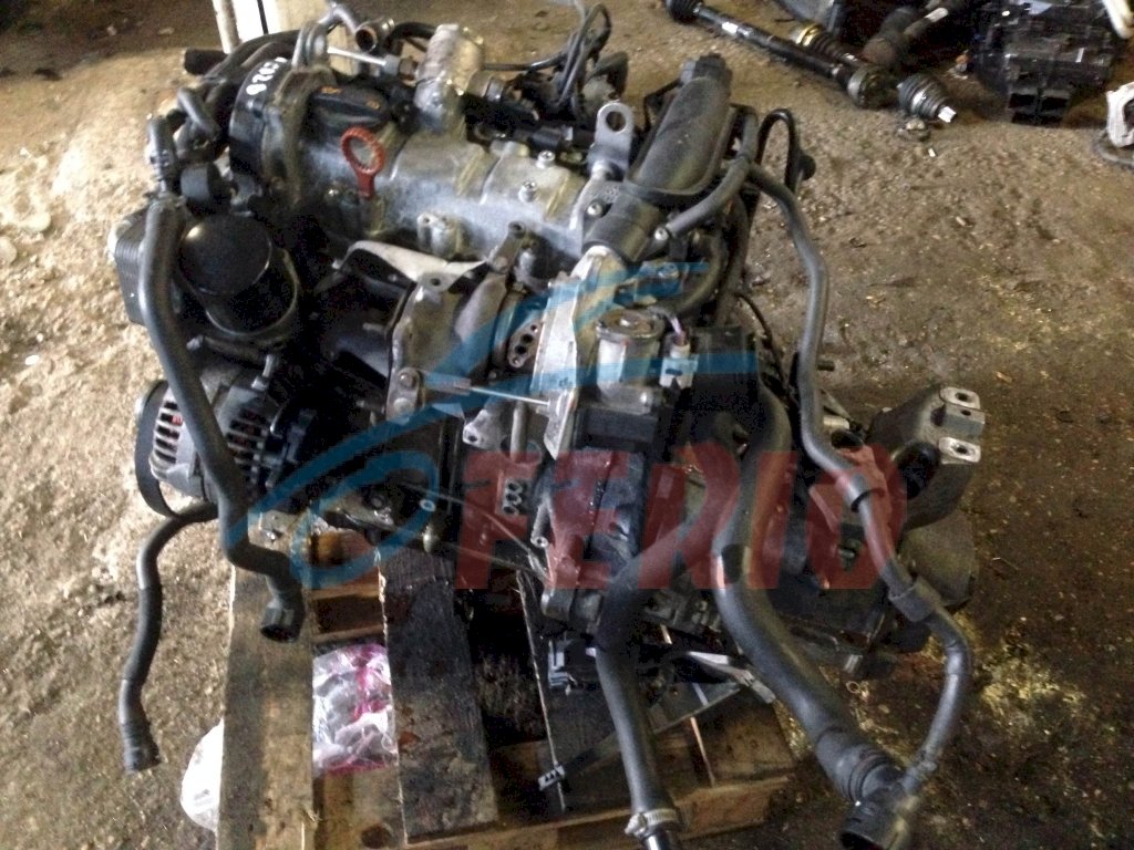 Двигатель (с навесным) для Skoda Fabia (5J) 1.2 (CBZB 105hp) FWD MT