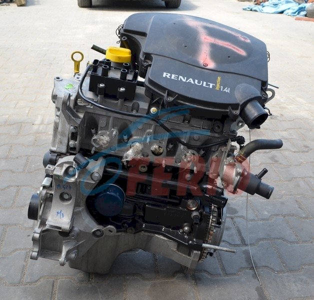 Двигатель (с навесным) для Renault Symbol (LB) 2002 1.4 (K4J 780 98hp) FWD AT