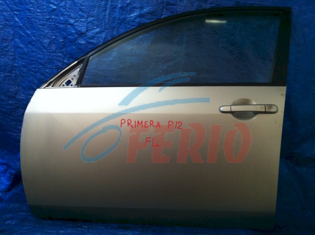 Дверь передняя левая для Nissan Primera (P12) 1.8 (QG18DE 116hp) FWD AT