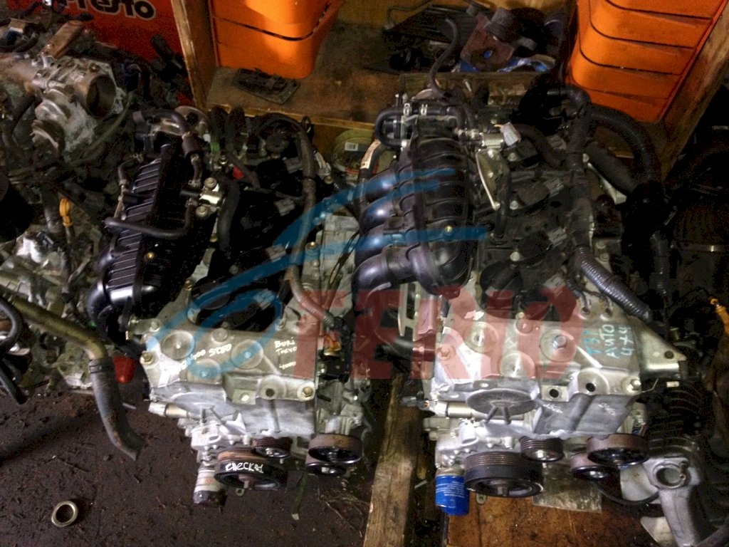 Двигатель (с навесным) для Nissan X-Trail (CBA-TNT31) 2009 2.5 (QR25DE 170hp) 4WD MT