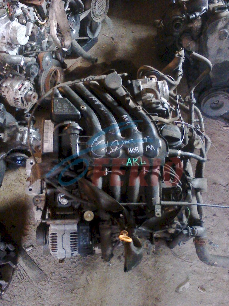 Двигатель для Volkswagen Polo (6N2) 1999 1.6 (AKL 100hp) FWD MT