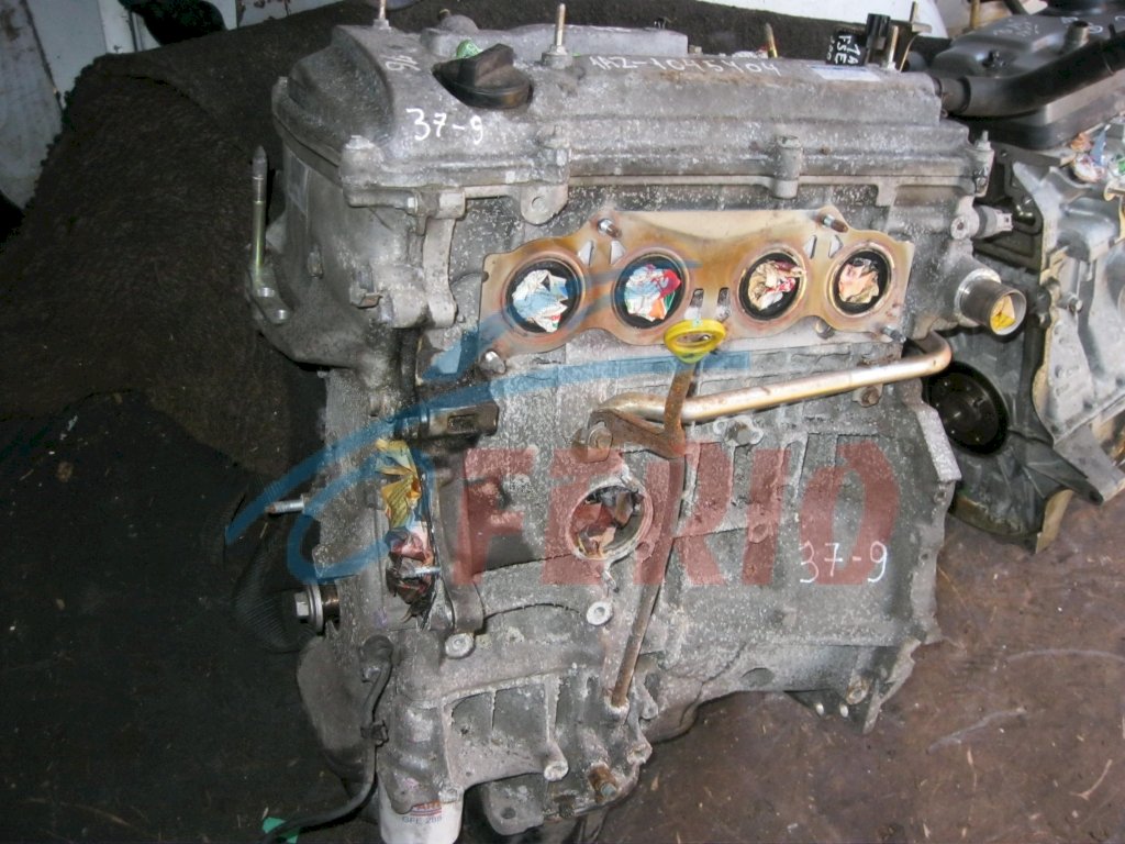 Двигатель (с навесным) для Toyota Auris (ZZE150) 2008 1.4 (4ZZ-FE 97hp) FWD MT
