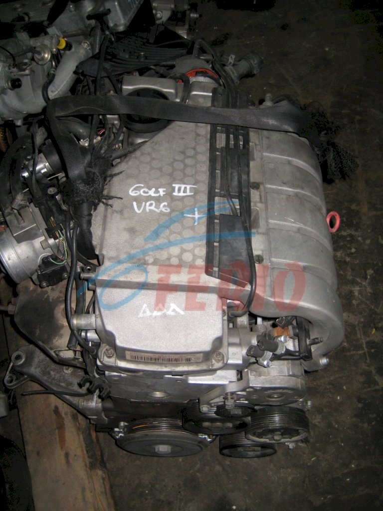 Двигатель (с навесным) для Volkswagen Golf (1H1) 2.8 (AAA 174hp) FWD AT