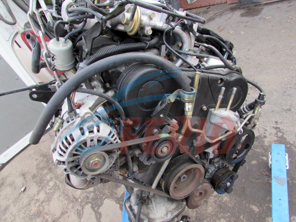 Двигатель (с навесным) для Mitsubishi Galant (E-EC5A) 2.5 (6A13 260hp) 4WD AT