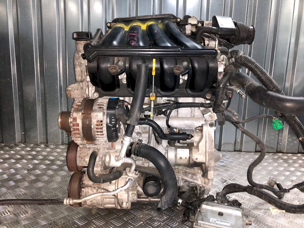 Двигатель (с навесным) для Nissan X-Trail (DBA-NT31) 2.0 (MR20DE 137hp) 4WD MT