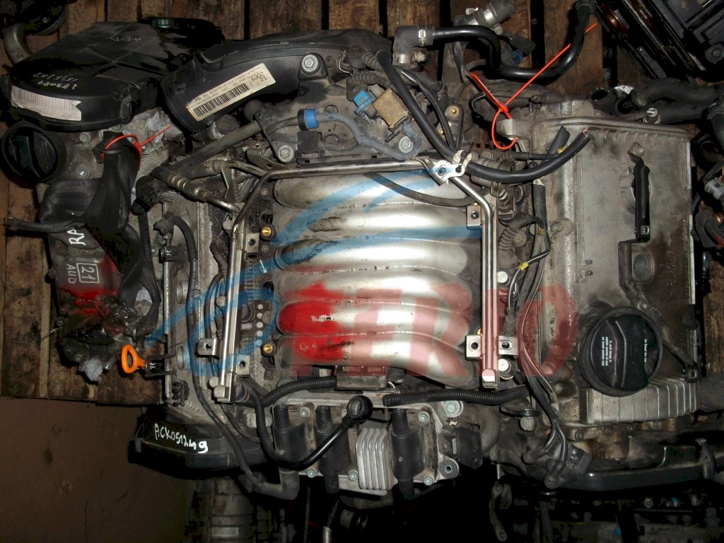 Двигатель (без навесного) для Audi A4 (8D5, B5) 2.8 (ACK 193hp) 4WD AT