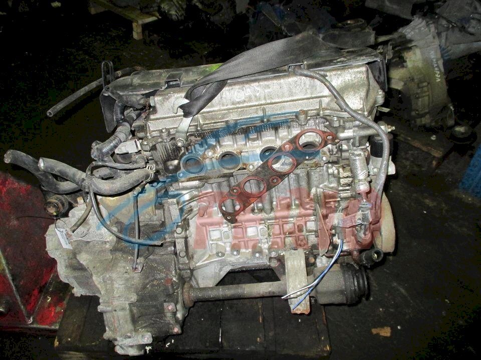 Двигатель (с навесным) для Toyota Matrix 2004 1.8 (1ZZ-FE 123hp) FWD AT