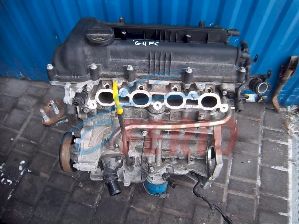 Двигатель (с навесным) для Kia Cerato (LD) 1.6 (G4FC 122hp) FWD AT