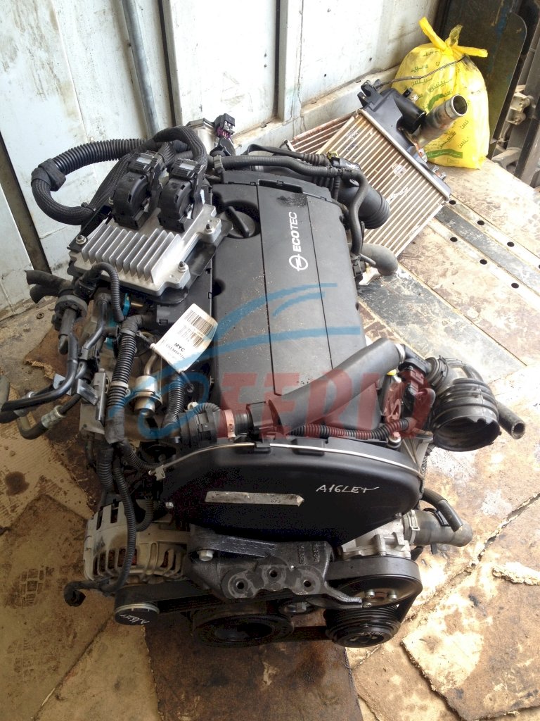 Двигатель (с навесным) для Opel Meriva (A) 1.6 (Z16LET 180hp) FWD MT