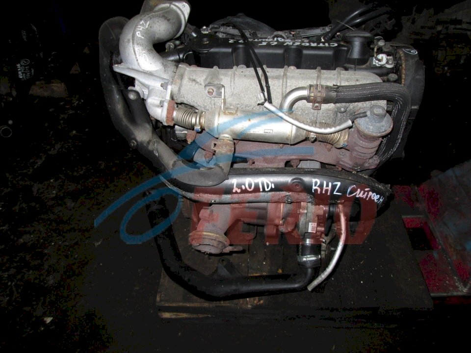 Двигатель (с навесным) для Peugeot 307 (3A/C) 2005 2.0d (DW10 90hp) FWD MT