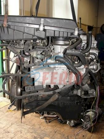 Двигатель (с навесным) для Nissan Almera (N15) 1.4 (GA14DE 87hp) FWD MT