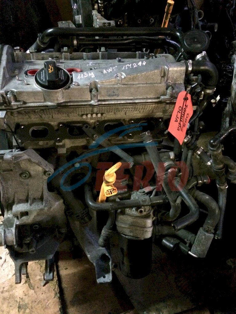Двигатель (с навесным) для Audi A4 (8D2, B5) 1997 1.8 (AWT 150hp) 4WD MT