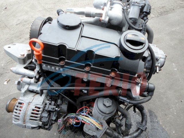 Двигатель (с навесным) для Volkswagen Caravelle (7HF) 2008 1.9d (BRS 102hp) FWD MT