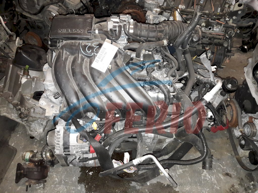 Двигатель для Nissan Juke (YF15) 2014 1.6 (HR16DE 117hp) FWD CVT