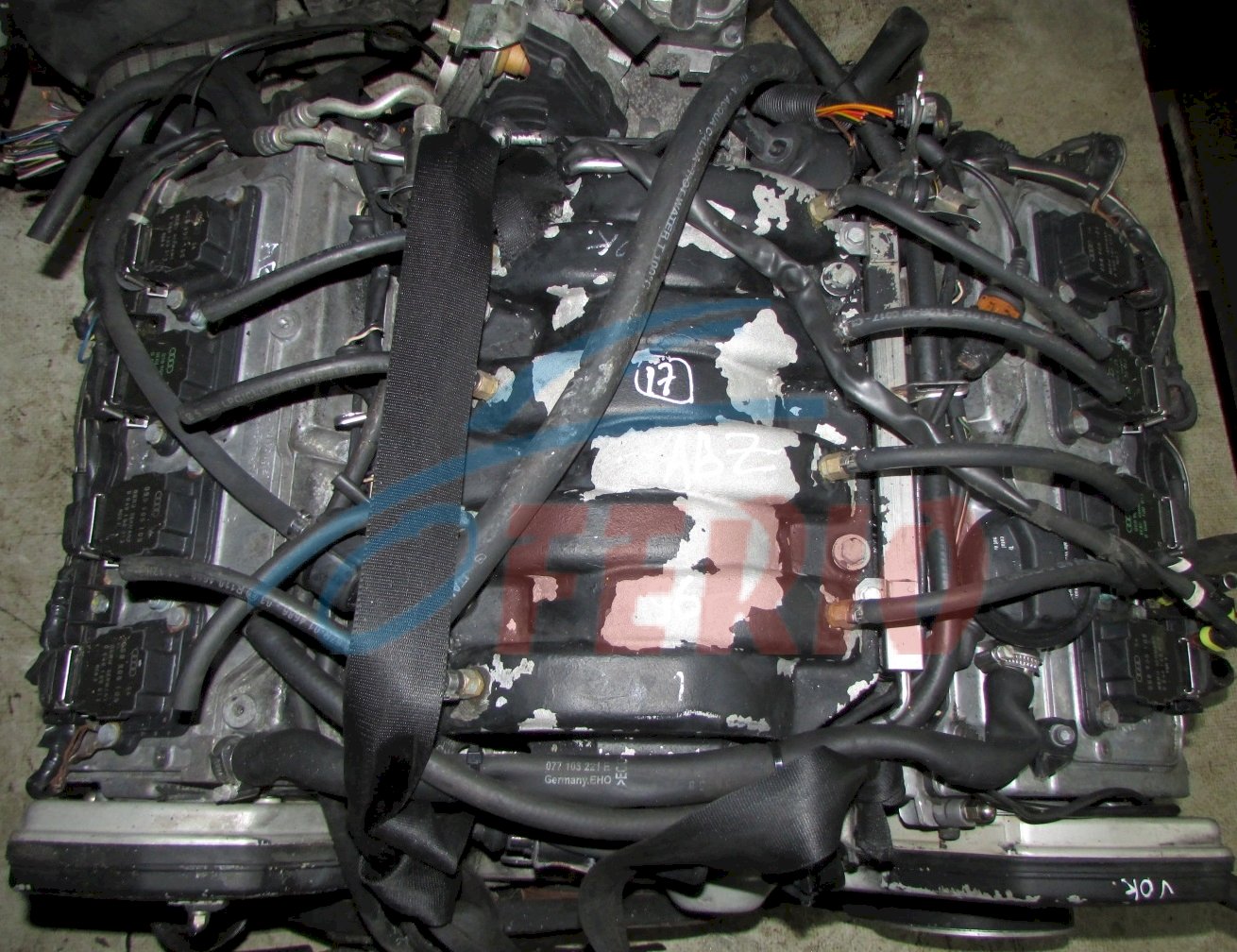 Двигатель (с навесным) для Audi A8 (4D2, 4D8) 1998 4.2 (ABZ 300hp) 4WD AT