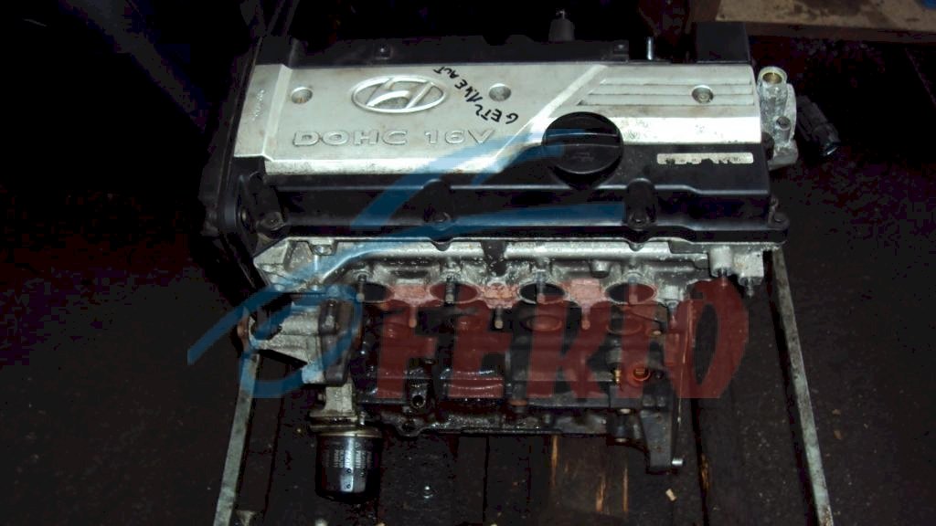 Двигатель (с навесным) для Kia Rio (JB) 1.4 (G4EE 95hp) FWD AT