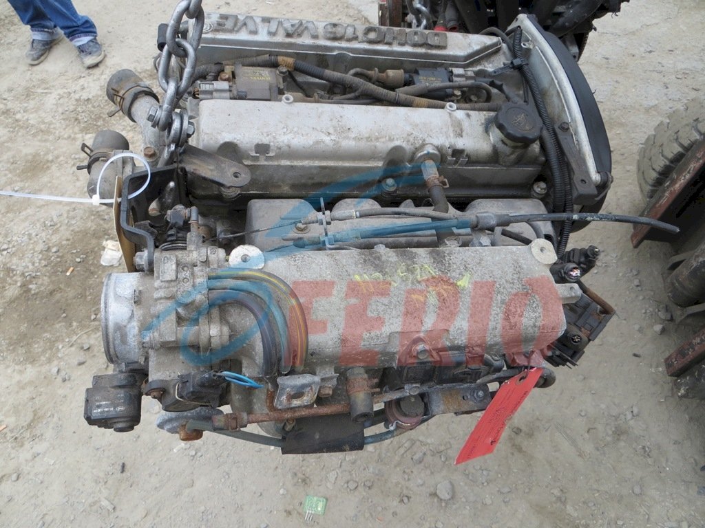 Двигатель (с навесным) для Hyundai Sonata (EF) 1998 2.4 (G4JS 143hp) FWD AT