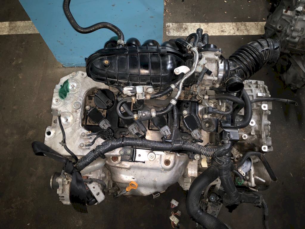 Двигатель для Nissan Bassara (TA-JTNU30) 2.5 (QR25DE 165hp) 4WD AT