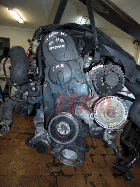 Двигатель (с навесным) для Audi A6 (4B2, 4B4) 1.9d (AVF 130hp) FWD AT