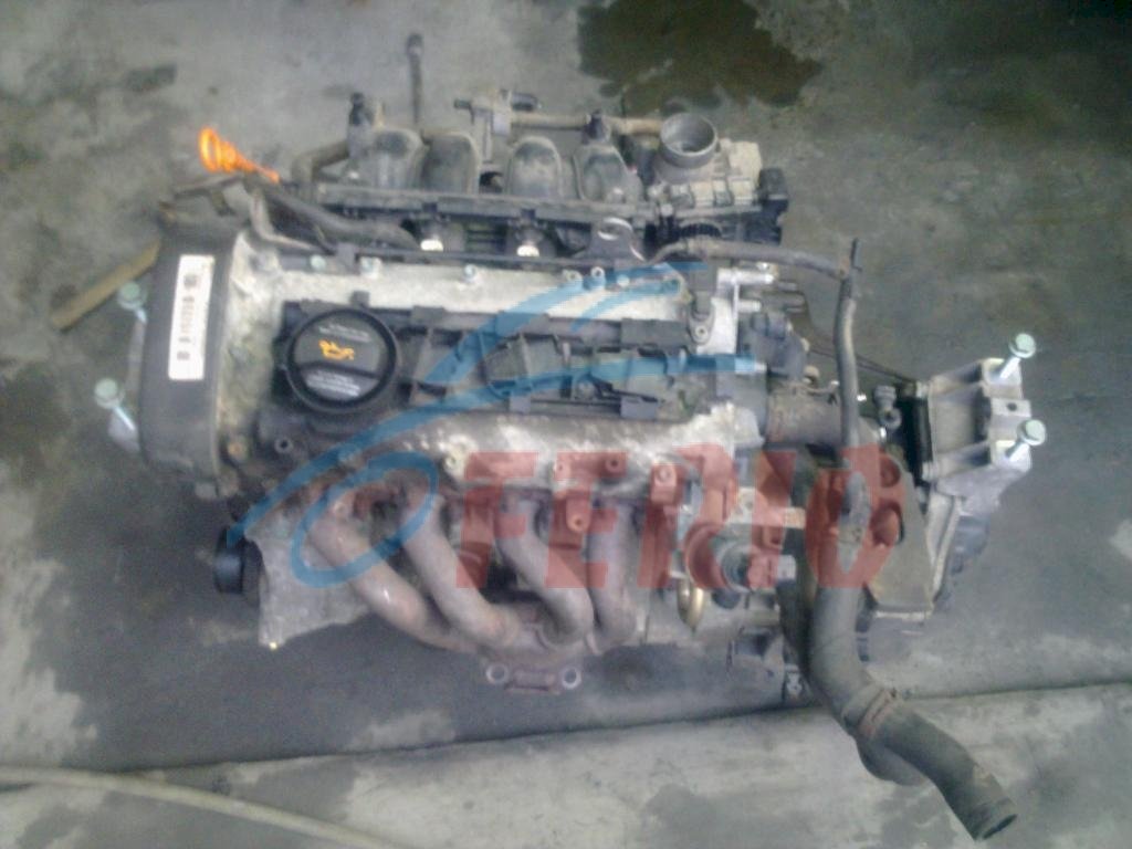 Двигатель (с навесным) для Volkswagen Caddy (2KB, 2KJ, 2KA, 2KH) 2005 1.4 (BCA 75hp) FWD MT