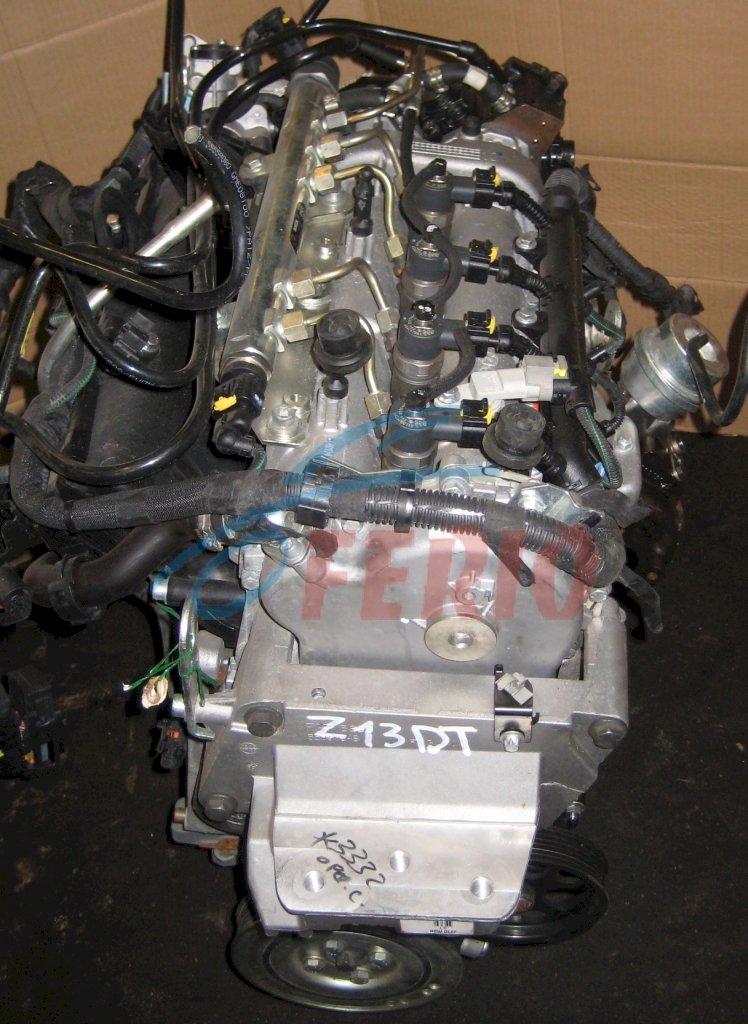 Двигатель (с навесным) для Opel Astra (H L69) 1.2d (Z13DTH 90hp) FWD MT