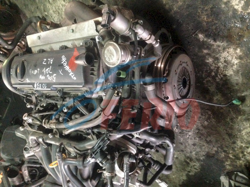 Двигатель для Audi A4 (8EC, B7) 1.6 (ALZ 102hp) FWD MT