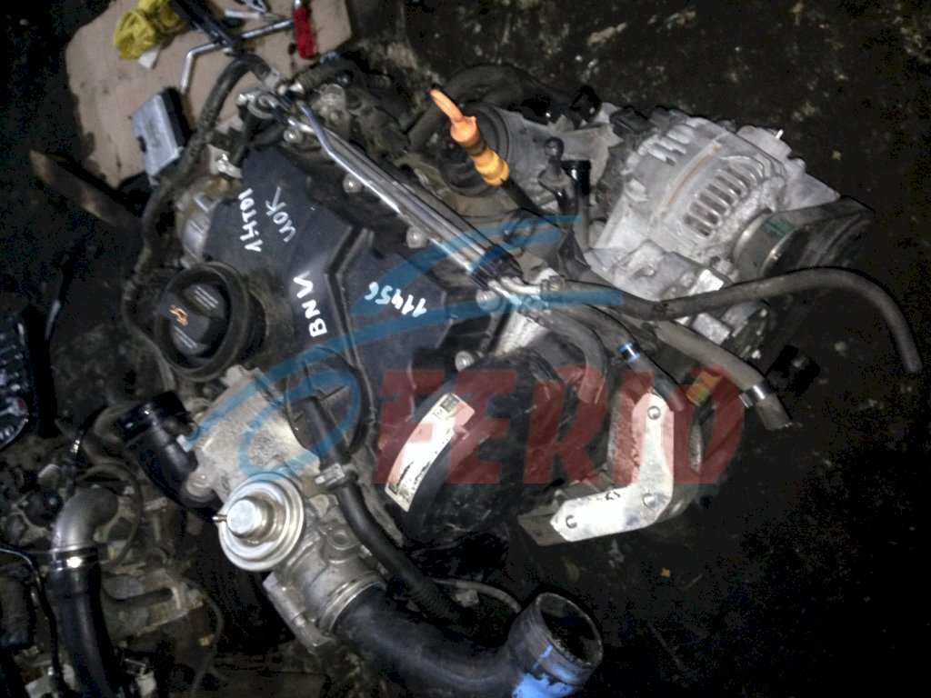 Двигатель для Volkswagen Polo (9N3) 1.4d (BMS 80hp) FWD MT