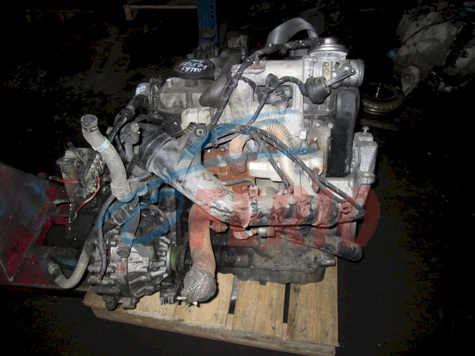 Двигатель (с навесным) для Volkswagen Golf (1E7) 1.9d (AGR 90hp) FWD MT