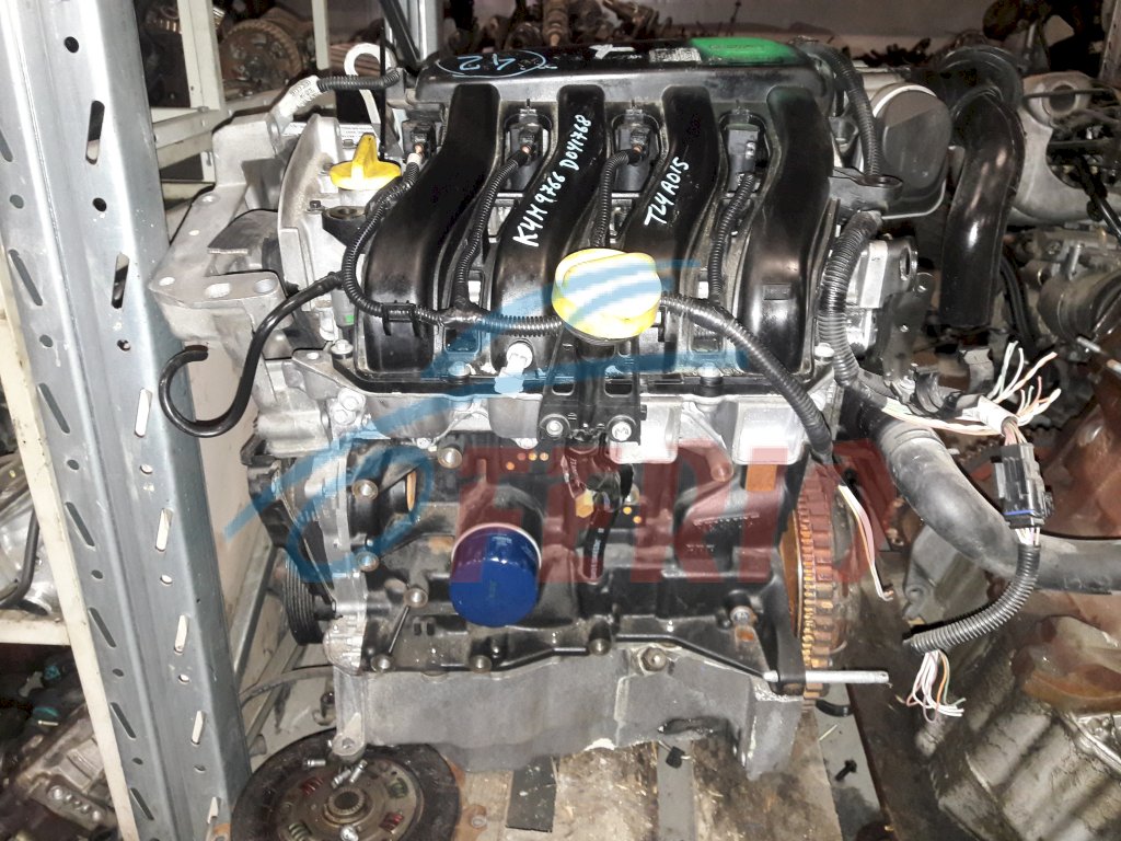 Двигатель для Renault Laguna (BT0) 2007 1.6 (K4M 784 115hp) FWD MT