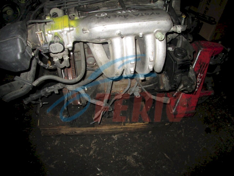Двигатель (с навесным) для Toyota Carina (GF-AT211) 1998 1.8 (7A-FE 115hp) FWD AT